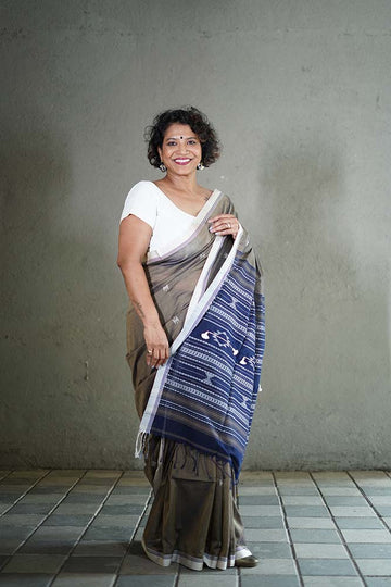 Bhujodi inspired handloom cotton